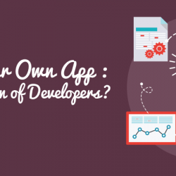 Making Your Own App: DIY or Team of Developers?